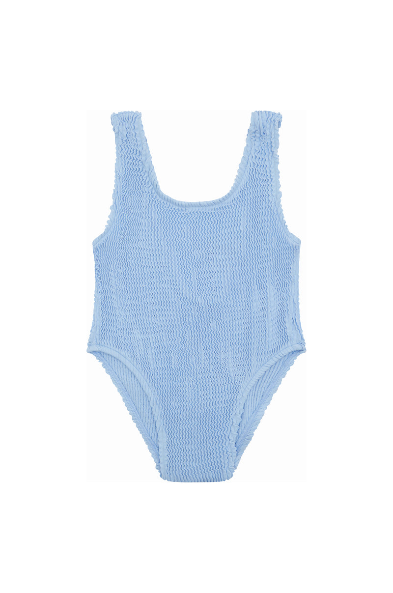 MIMI ONE PIECE - BABY BLUE - <B> runs small</B>