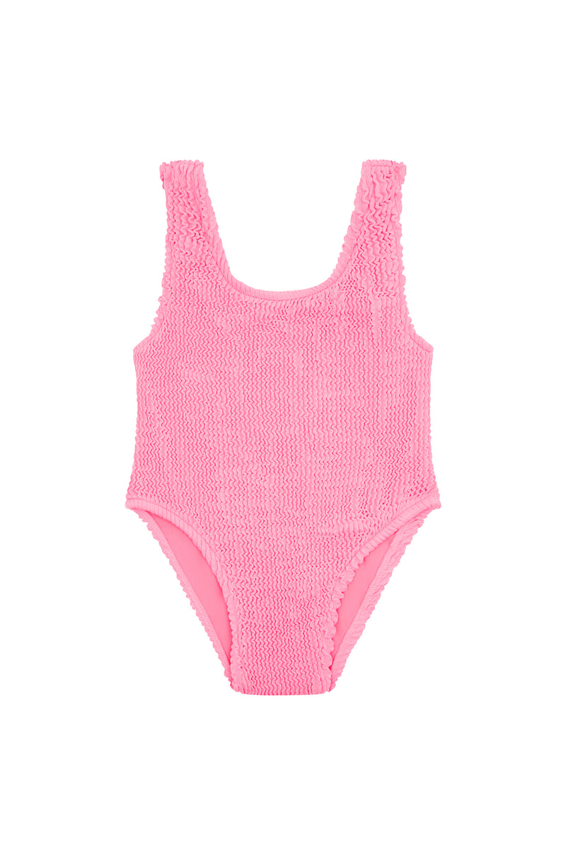 MIMI ONE PIECE - HOT PINK - <B> RUNS SMALL</B>