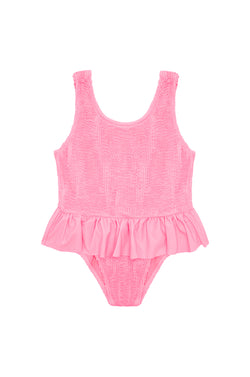 CAMILA FRILL ONE PIECE - PINK / PINK