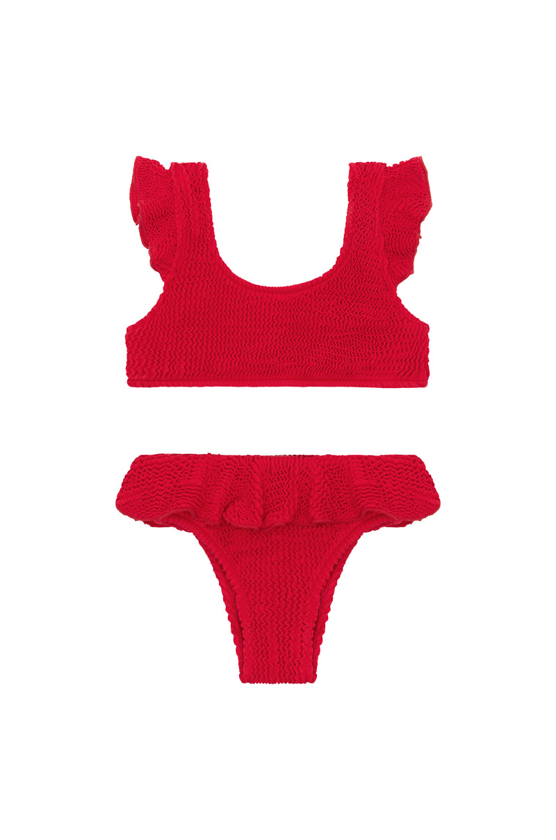 COCO BIKINI - CHRISTMAS RED - <b> NEW COLOUR - SPF 50+ </B>