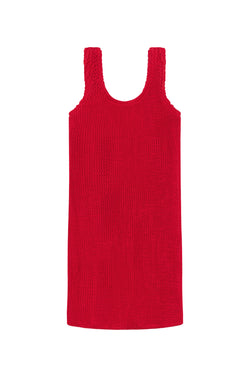 PIA DRESS - CHRISTMAS RED - <b> NEW COLOUR - SPF 50+ </B>