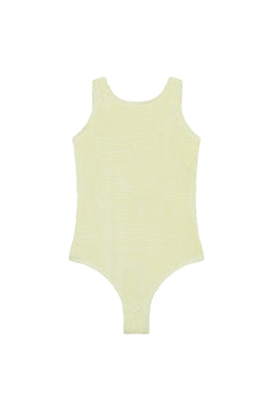 <b>NEW FIT! </B> - CLASSIC ONE PIECE - YELLOW - <b>SPF 50+</B>
