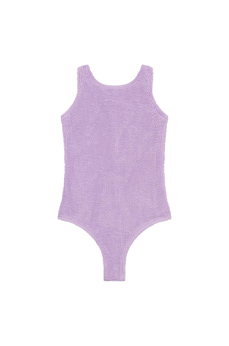 <b>NEW FIT! </B> - CLASSIC ONE PIECE - LAVENDER - <b>SPF 50+</B>