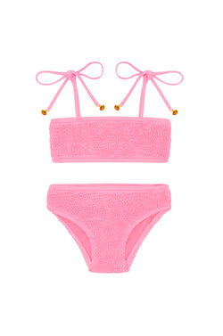 <B> NEW! </B>- BRONTE BIKINI - HOT PINK - <B> SPF 50+ </B>