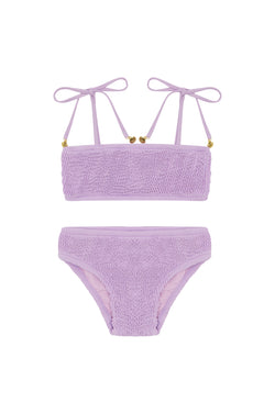 <B> NEW! </B>- BRONTE BIKINI - LAVENDER - <B> SPF 50+ </B>