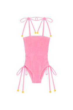 <B> NEW! </B>- BONDI ONE PIECE - HOT PINK - <B> SPF 50+ </B>